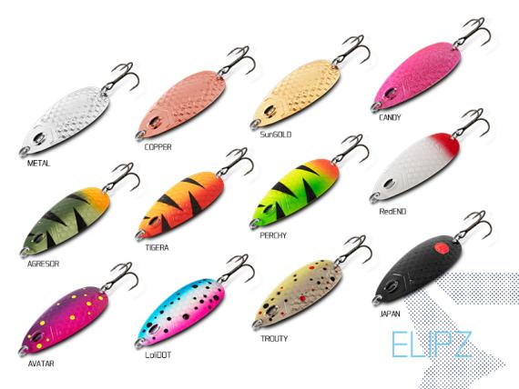 Lingură delphin elipz fullscale 12g tigera hook #2 101004117