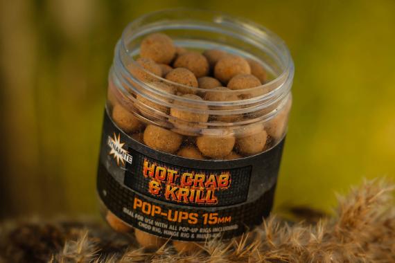 Hot crab & krill - food bait pop-up 15mm