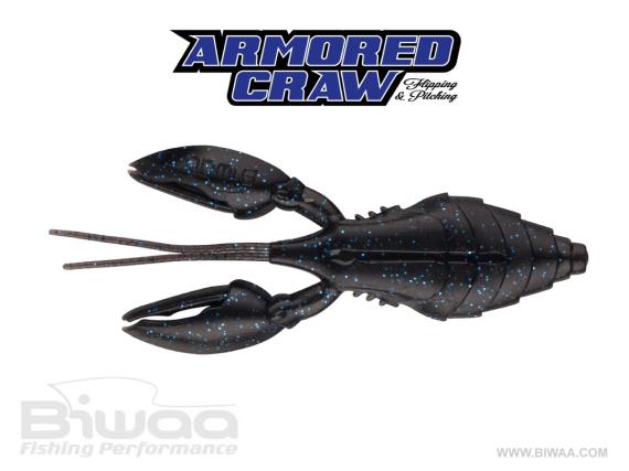 Naluca Biwaa Armored Craw, Black&Blue, 7.5cm, 8buc/plic B001149