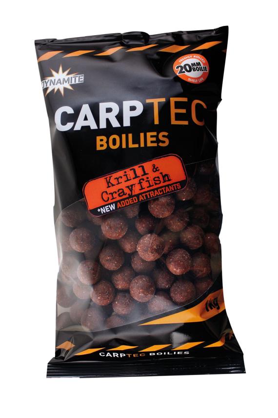 Carptec krill & crayfish 20mm boilie 1.8kg