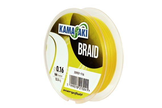 Fir kamasaki braid yellow 0.22mm