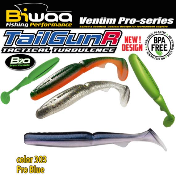 Shad Biwaa TailgunR Swimbait 4.5", Pro Blue, 11.5cm, 5buc/plic B001448