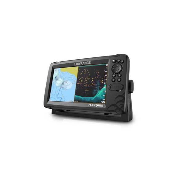 Sonar Lowrance Hook Reveal 9 cu traductor 50/200 HDI, Chartplotter, GPS, Chirp, DownScan Imaging