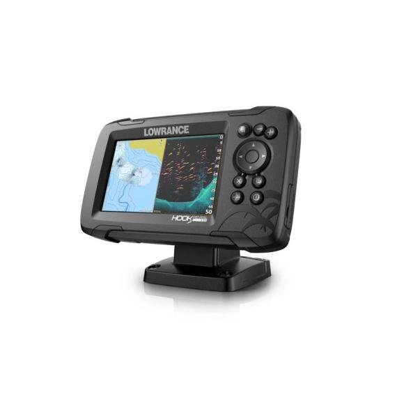 Sonar Lowrance Hook Reveal 5 cu traductor 50/200 HDI, Chartplotter, GPS, Chirp, DownScan Imaging