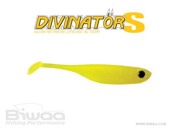 Shad Biwaa Divinator S Lemon Jelly 6cm, 8buc/plic B000236