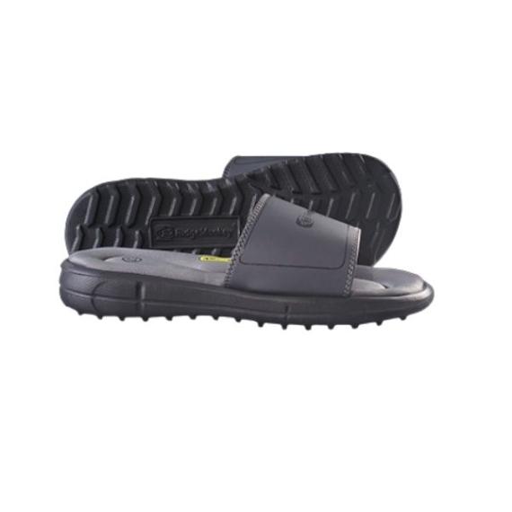 Papuci ridge monkey apearel dropback sliders, grey