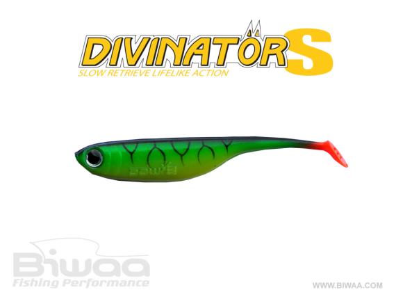 Shad Biwaa Divinator S Fire Tiger 10cm, 5buc/plic B000577