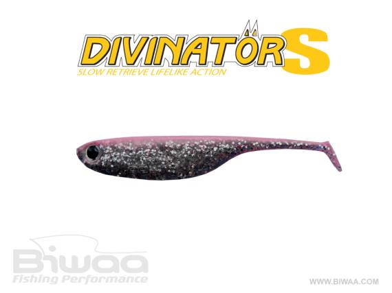 Shad Biwaa Divinator S Pink Ice 10cm, 5buc/plic B000578