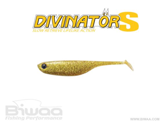 Shad Biwaa Divinator S Gold 13cm, 4buc/plic B000227