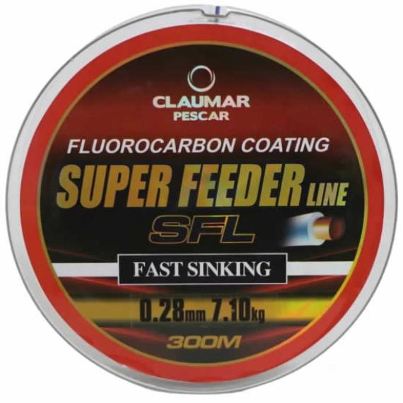Fir Monofilament Claumar Super Feeder Line Sfl , 0.23mm, 4.70kg, 300m clm235619