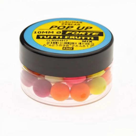 Pop Up Claumar Forte Tutti Frutti Color Mix 15gr 10mm clm264817