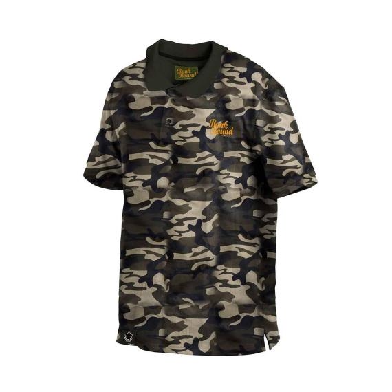 TRICOU BANK BOUND POLO CAMO MAR. M