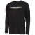 TRICOU SIGNATURE LOGO LONG SLEEVE BLACK CAVIAR MAR.3XL