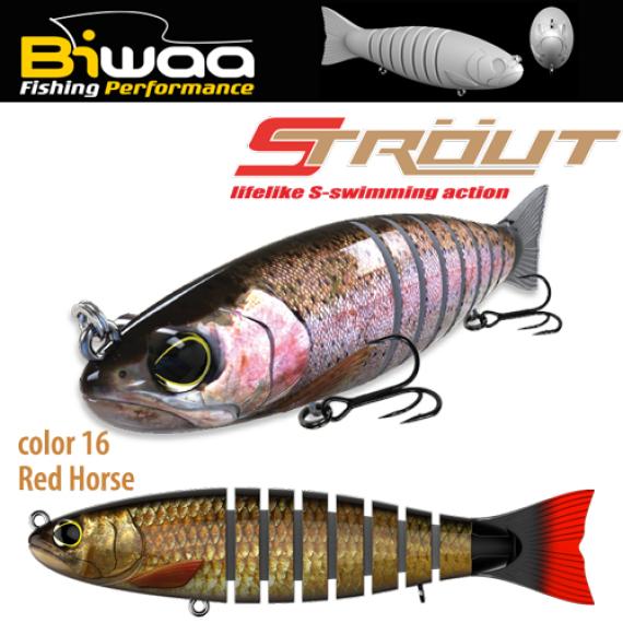 Vobler Swimbait Biwaa Strout Redhorse 14cm 29g B000526