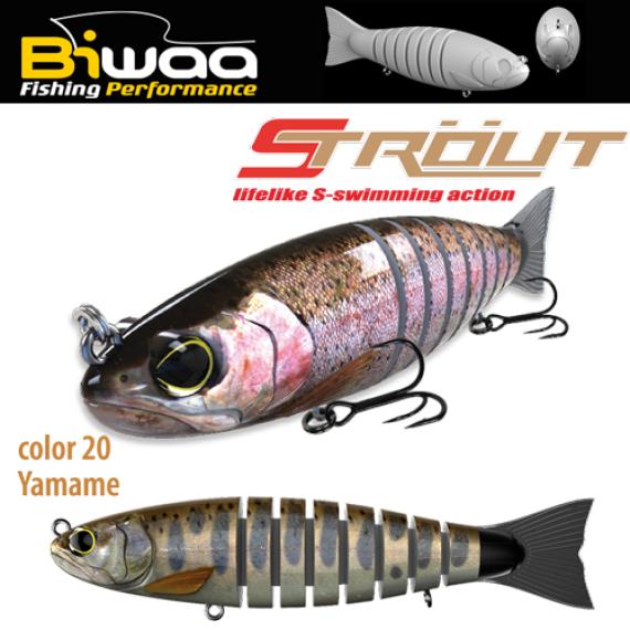 Vobler Swimbait Biwaa Strout Yamame 14cm 29g B000632