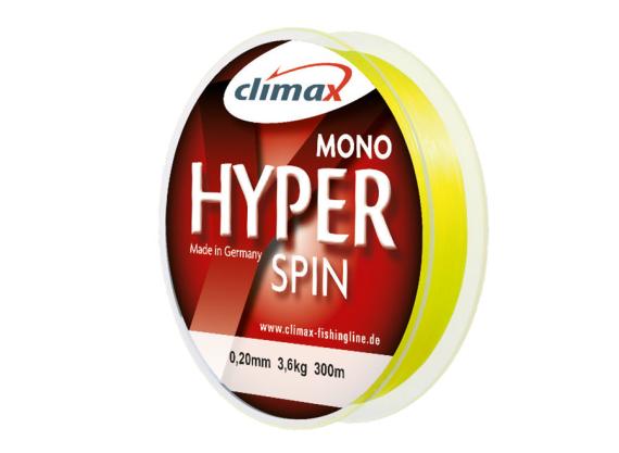 Fir Monofilament Climax Hyper Spin, Fluo Yellow, 150m 8563-10150-018
