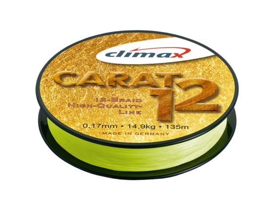 Fir textil carat 12 fluo yellow 135m 0.17mm 14.9kg 9371-10135-017