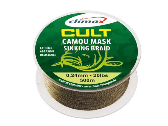 Fir textil cult crap camou mask sinking 500m 0.30mm 30lb 9291-10500-030