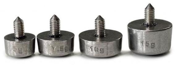 Screw diver system weights 10 & 15 g