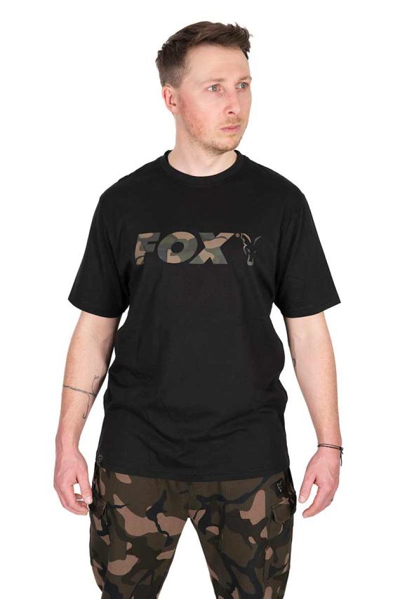 Fox Black/Camo Logo T-Shirt