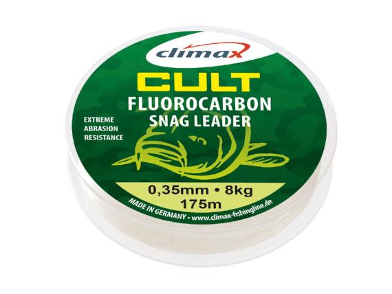 Fir cult crap fluorocarbon snag leader 50m 0.60mm 40lb 8711-10050-060