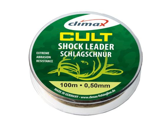 Fir cult crap shock leader 100m 0.60mm 45lb 20.3kg camouflage 8511-10100-060