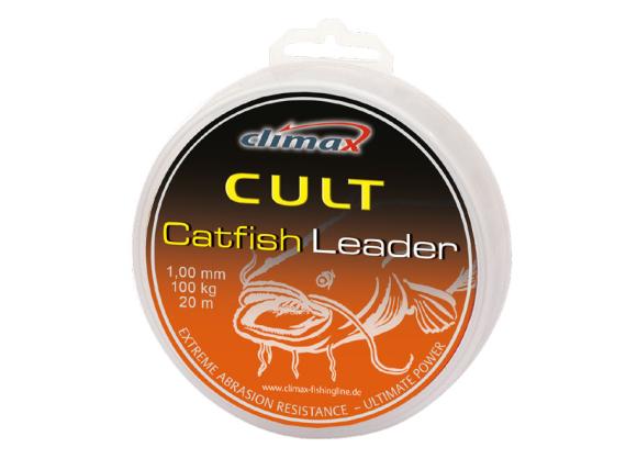 Fir Textil Inaintas Climax Cult Catfish Leader, Yellow, 1.30mm/135kg, 20m 9171-10020-130