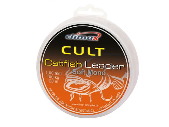 Fir cult catfish soft mono leader 50m 1.40mm 84kg 8741-10050-140