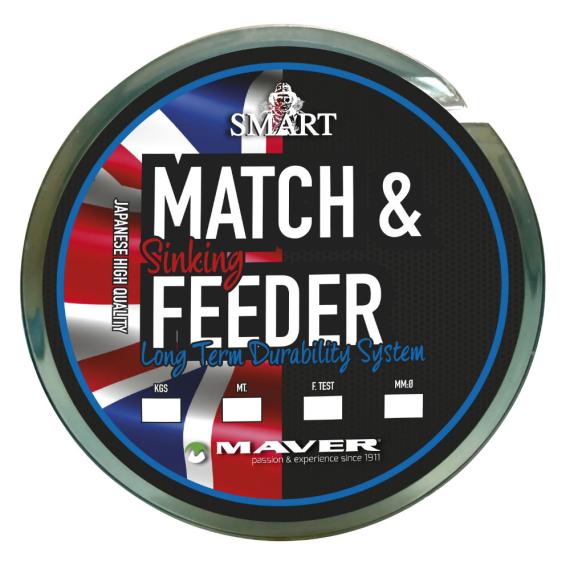 Fir Monofilament Maver Smart Heavy Duty Match & Feeder Special Sinking, 150m 503153