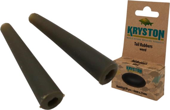 Con de siguranta kryston tail rubber 6*25mm weed krac19