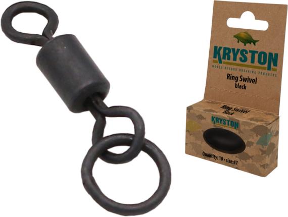 Vartej cu Anou Kryston Ring Swivels, 10buc/plic KRAC47