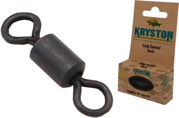 Vartej Kryston Carp Swivel Black, 20buc/cutie KRAC51