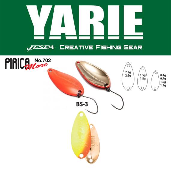 Lingurita Oscilanta Yarie 702 Pirica More, Culoare BS-3 First Lemon, 2.6g Y70226BS3