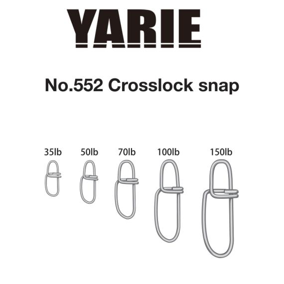 Agrafa Yarie Jespa 552 Crosslock Snap Y552035