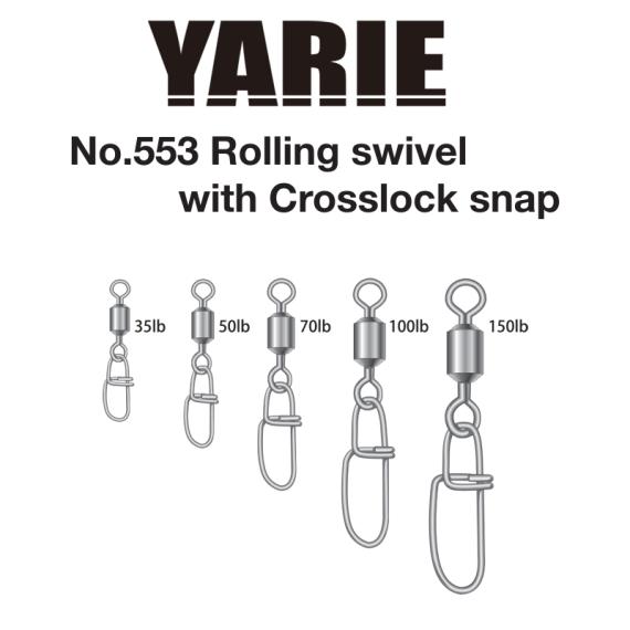 Agrafa cu Vartej Yarie 553 Crosslock Snap Y553035