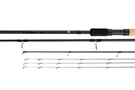 Lanseta Preston Supera X Superlight Float 12FT, 3.66m, 8g, 3buc