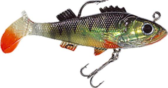Naluca Jaxon Magic Fish Perch, Culoare G, 6cm, 7g, 6buc/plic TX-E06G