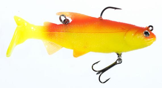 Naluca Jaxon Magic Fish TX-H, Culoare B, 8cm, 16g, 5buc/plic TX-H08B