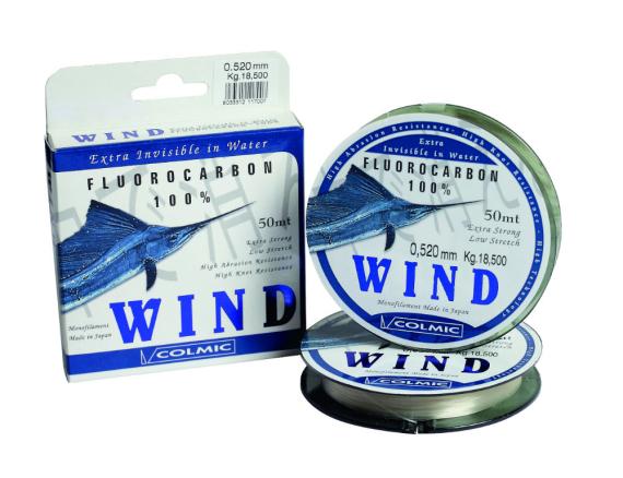 Fir Fluorocarbon Colmic Wind, Transparent, 50m NYWIN20