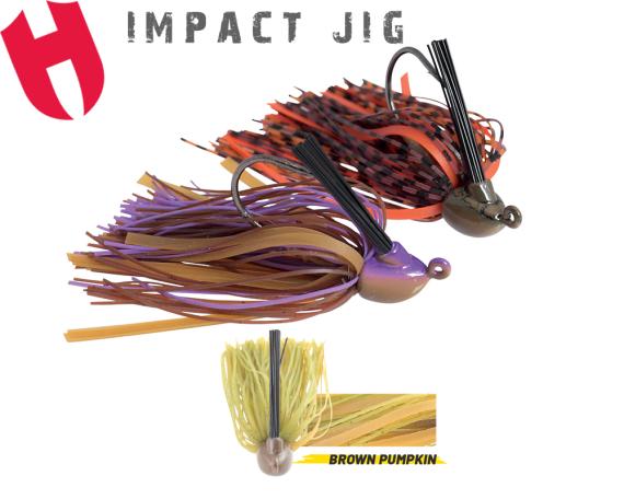 Jig Colmic Herakles Impact Antibradis 3/0 7g Brown/Pumpkin ARHKFI03