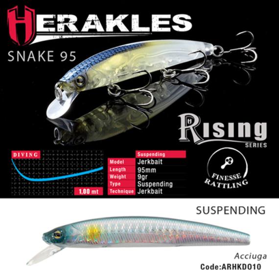 Vobler Colmic Herakles Snake 95SP 9.5cm 9g Acciuga ARHKDO10