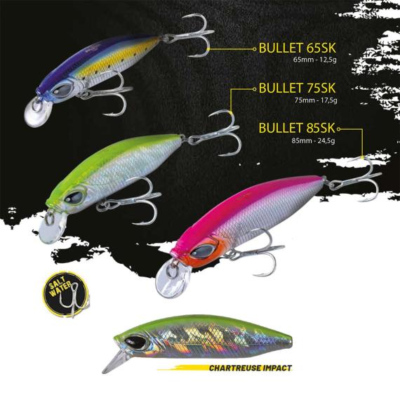 Vobler Herakles Bullet 65SK, Chartreuse Impact, 6.5cm, 12.5g ARHKBU605