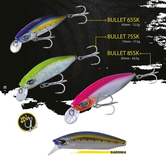 Vobler Herakles Bullet 75SK, Sardina, 7.5cm, 17.5g ARHKBU708