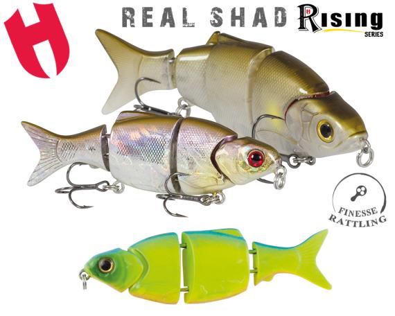 Herakles Swimbait Real Shad S, 8cm 10g, Blue Back Chart ARHKBG04