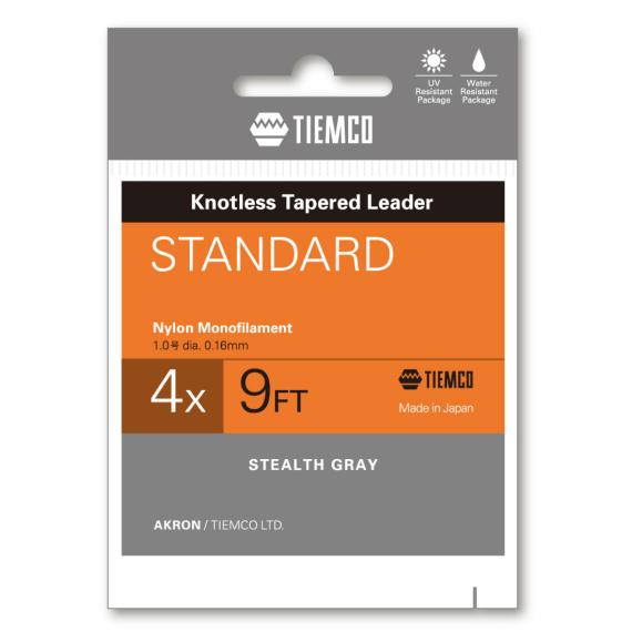 Inaintas fly tiemco standard tapered leader 9ft 4x 175000209040