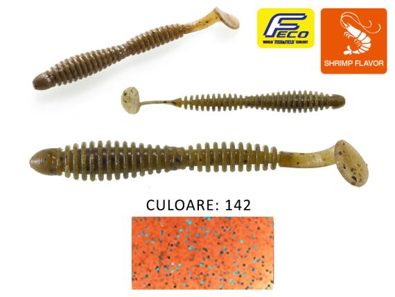 Shad Tiemco Locoism Flexy 3.5", Culoare 142, 8.9cm, 7buc/blister 300113735142