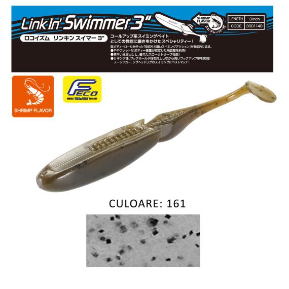 Shad Tiemco LinkIn Swimmer 3", Culoare 161, 7.6cm, 9buc/blister 300114031161