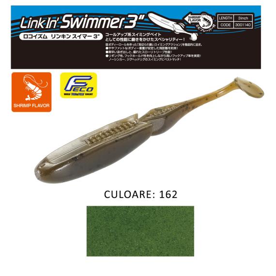 Shad Tiemco LinkIn Swimmer 3", Culoare 162, 7.6cm, 9buc/blister 300114031162