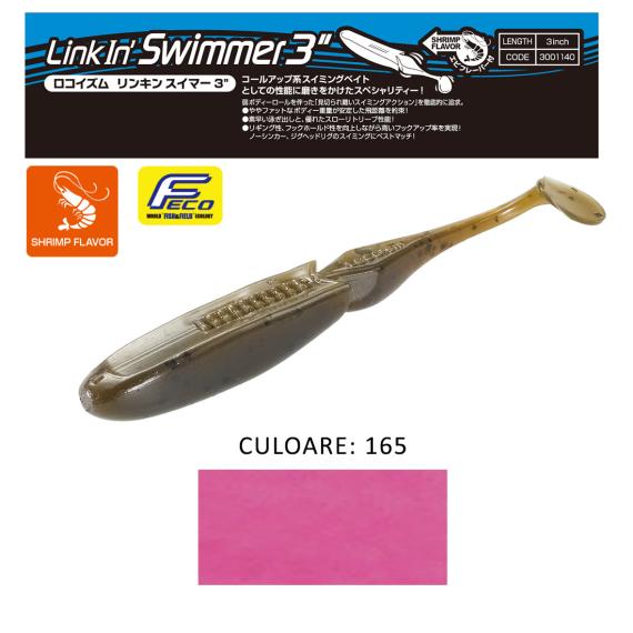Shad Tiemco LinkIn Swimmer 3", Culoare 165, 7.6cm, 9buc/blister 300114031165