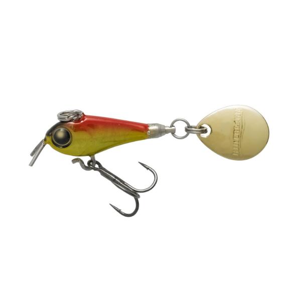 Spinnertail Tiemco Riot Blade, Sinking, Culoare 06 (Holo Red Gold), 2.5cm, 9g 300121309006